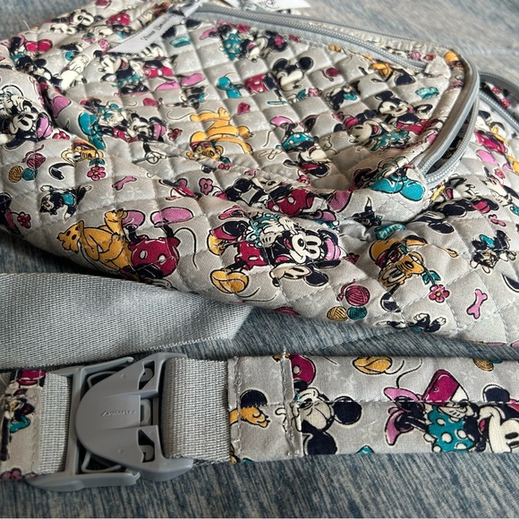 Vera Bradley Disney Backpack with Adjustable Straps and Zippered Compartments - Picture 9 of 10